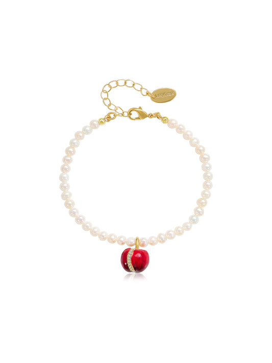 Aestiva Cherry Charm Bracelet
