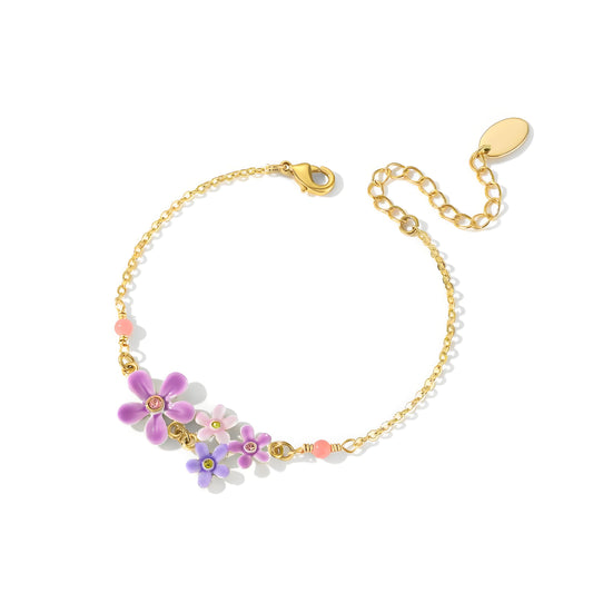 Forget-Me-Not Bloom Bracelet