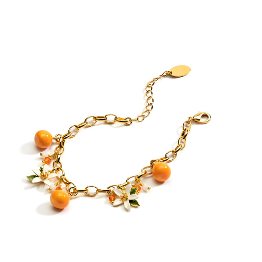 Mandarin Blossom Honeydew Aura Bracelet