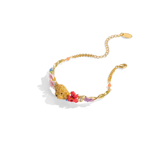 Miniature Poodle Radiant Bracelet