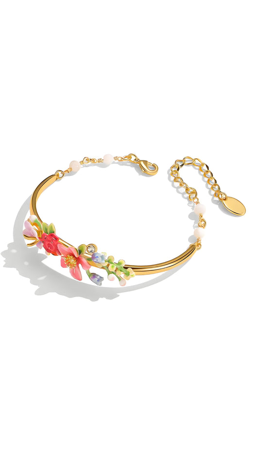 Tropical Rain Forest Ripple Bracelet